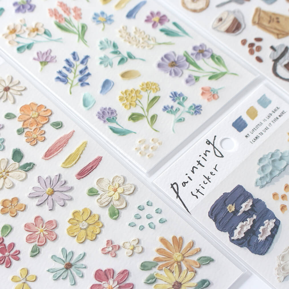 samolepky Mind Wave Painting-2